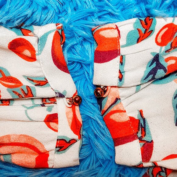 Juicy Couture Retro Peaches & Cream Cherry Dress - Picture 5 of 8